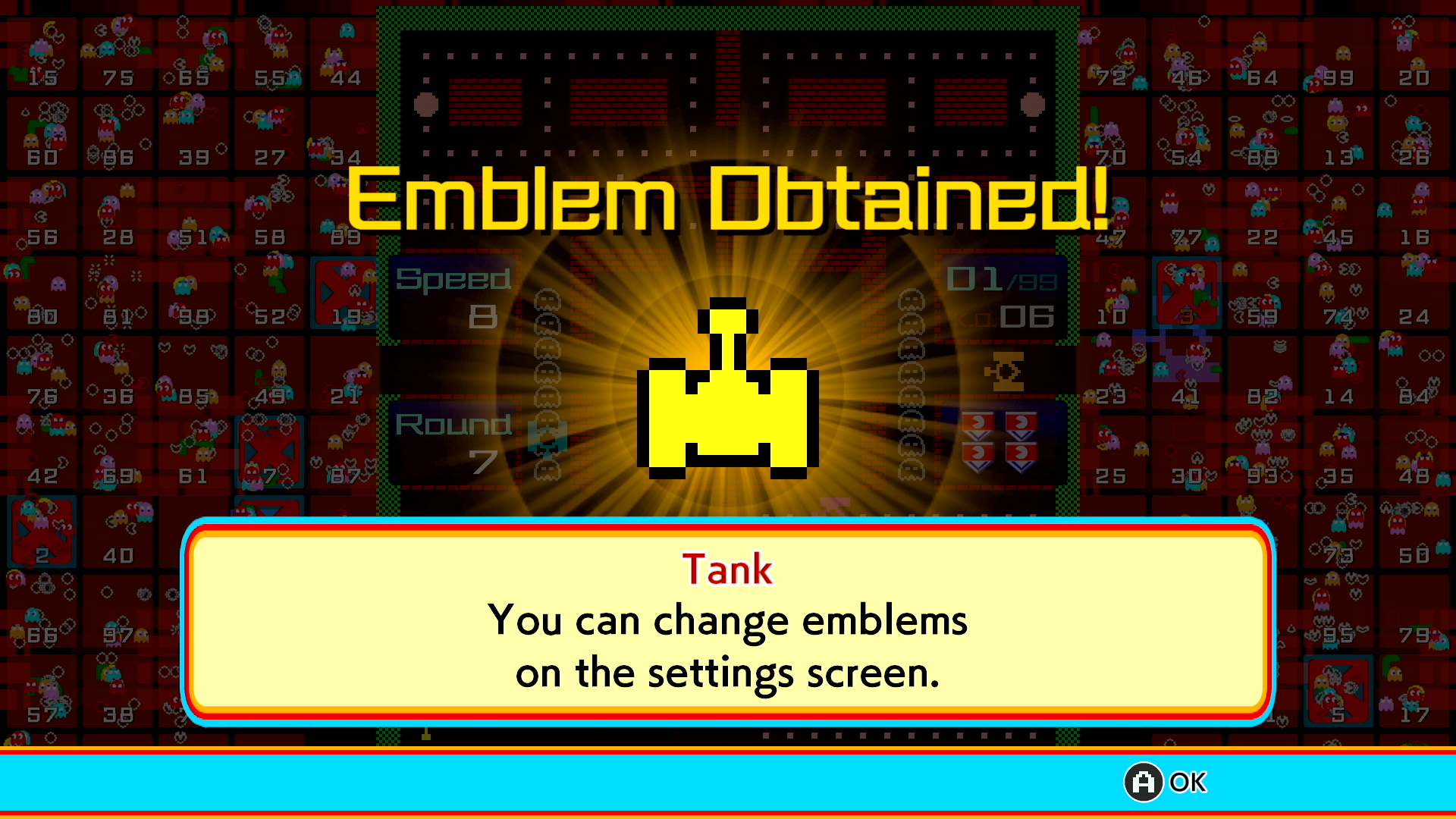 PAC-MAN™ 99 Custom Theme: Tank Battalion